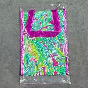 NWT Lilly Pulitzer Pink Green Blue Lunch Tote Bag - Sealed